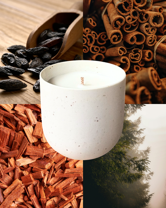 Coffee Cup Candle -SANTAL