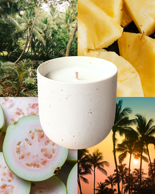 Coffee Cup Candle - GUAVE