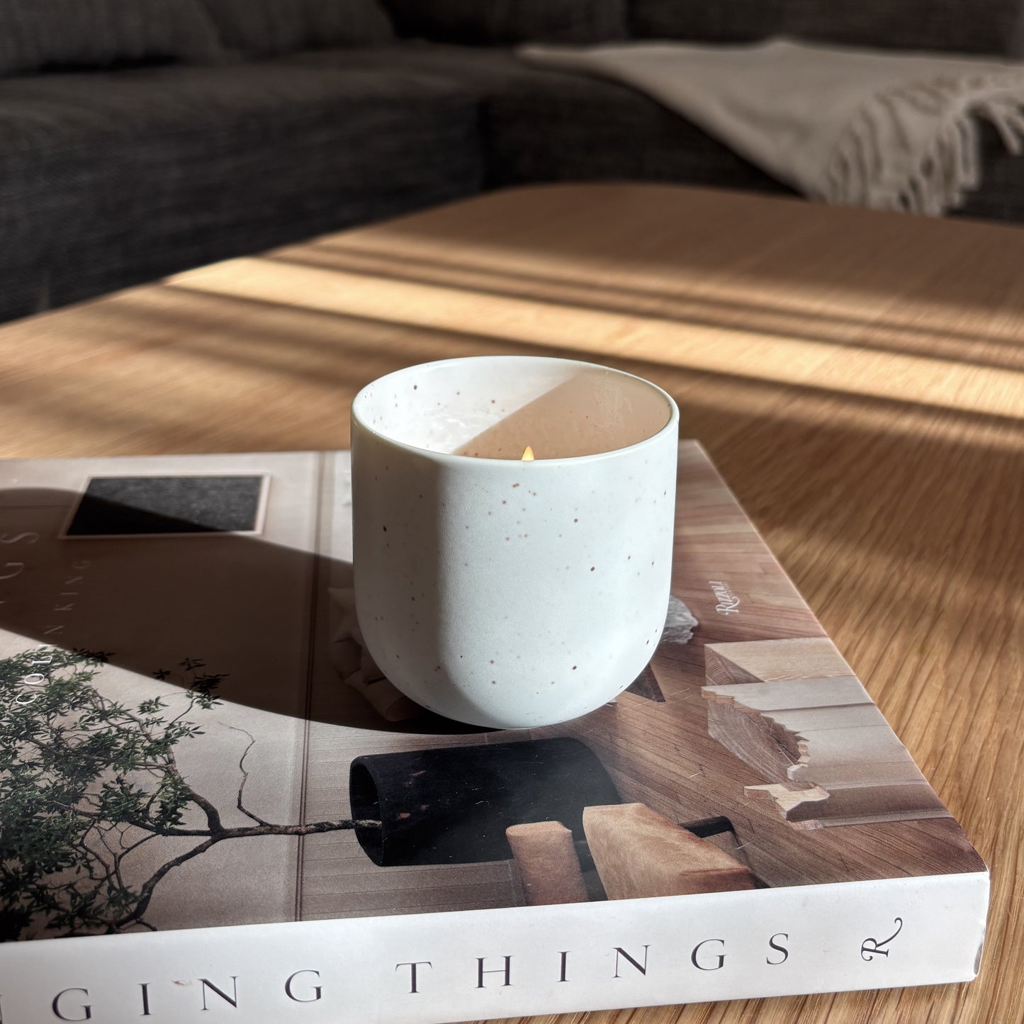 Coffee Cup Candle - GUAVE