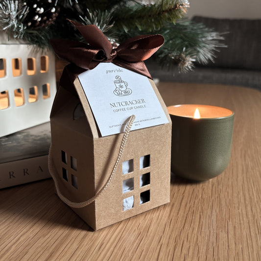 Coffee Cup Candle NUTCRACKER