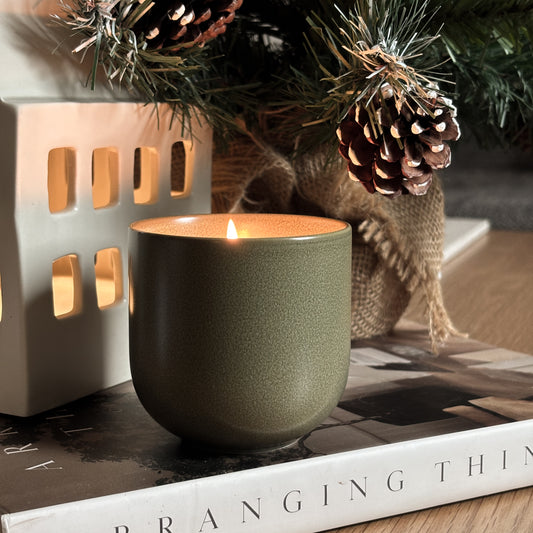 Coffee Cup Candle NUTCRACKER